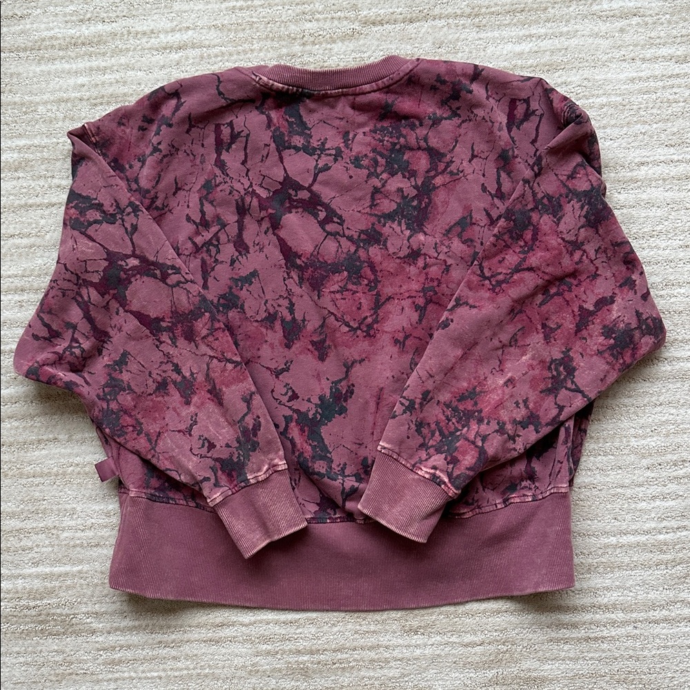 JoyLab French Terry Acid Wash Crewneck Sweatshirt Size Medium - Picture 6 of 14